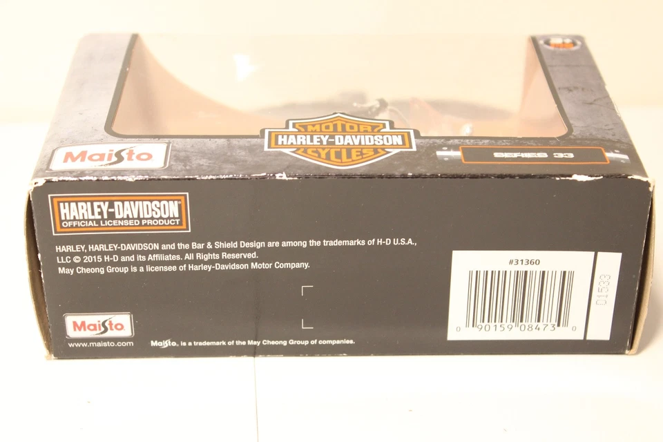 Maisto Harley-Davidson 1:18 Road King Classic Diecast Motorcycle 31360 - Image 4 of 4