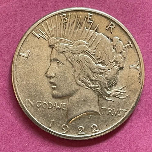 ESTATE FIND good looking coin 1922 S Peace Silver Dollar 90% San Francisco Mint