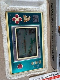Old retro digi game Nintendo Game & Watch: Donkey Kong Jr. from 1982