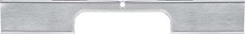1976-77 Camaro Type Lt Rear Tail Panel Molding Brushed Chrome