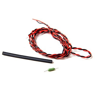 External Voltage Cable for Futaba R7008SB Rx CA-RVIN-700 Nib 70cm