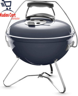 Weber Smokey Joe Premium Holzkohlegrill / tragbarer Griff porzellanemailliert 