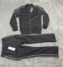 Jordan Craig Legacy Edition Kids Track Suit Black Size 10 Jacket Pants Set NWT