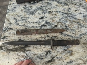 Ww11 Bayonet And Sheaf Good Condition As Pictured No 44?