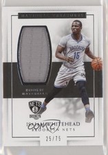 2016-17 Panini National Treasures Rookie Materials 25/75 Isaiah Whitehead #7 5x8