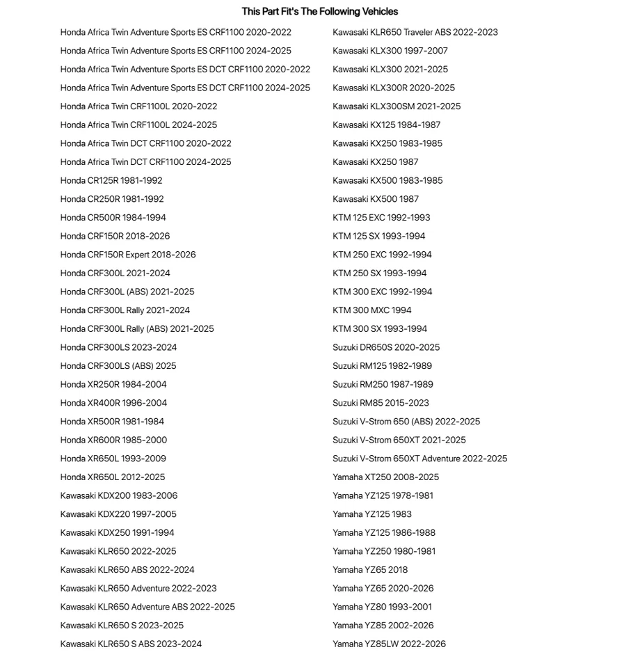 Tusk Shock Seal Bullet Tool 14x12mm For YAMAHA WR250X 2008-2011 Foto 4 de 4