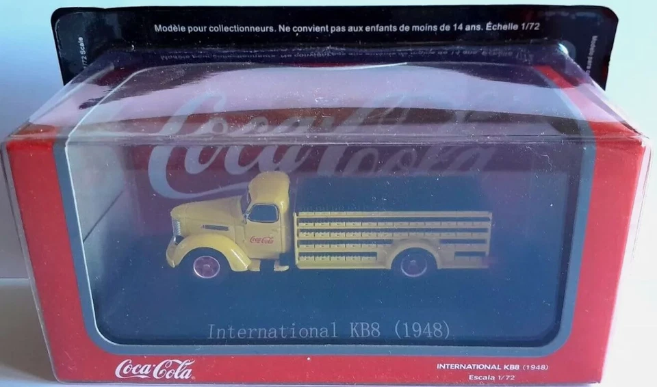 IXO - INTERNATIONAL KB8 1948 giallo - COCA-COLA - 1/72 - MAGRANINTER - Immagine 2 di 2