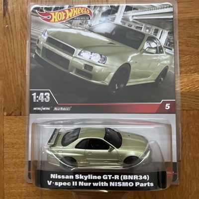 Hot Wheels  Nissan Skyline GT-R (BNR34) 1/43