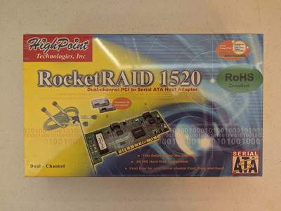 HighPoint RocketRaid 1520 PCI SATA RAID Controller