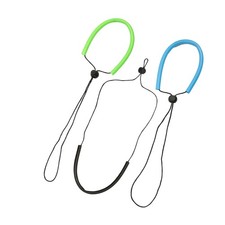 Scuba Diving Adjustable Wrist Lanyard 3-Pack Bundle, Midnight Tide Pack