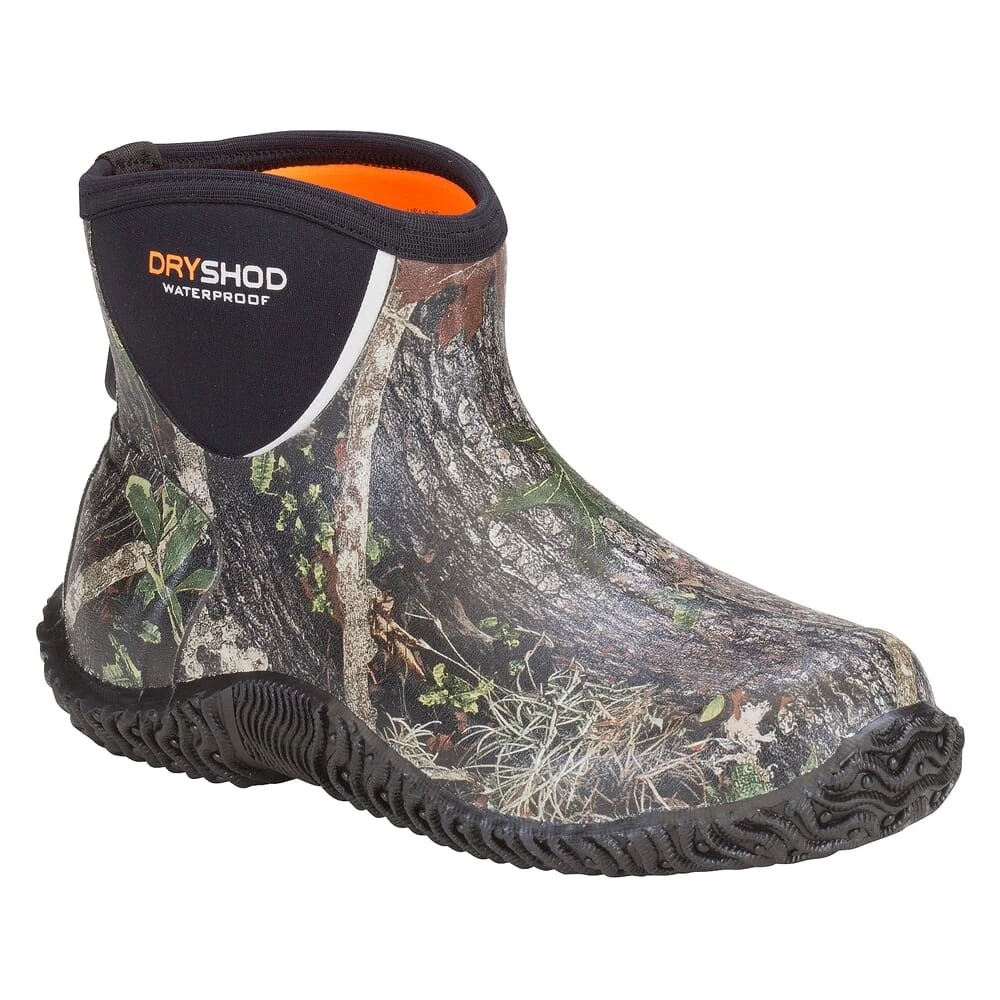 Dryshod Legend Ankle Boots Camo/Black Waterproof Insulated (LGD-MA-BK-M)