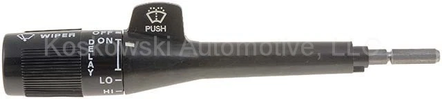 Interruptor de palanca de interruptor de limpiaparabrisas de señal de giro Dorman 49277 negro Chevy GMC sin retraso sin crucero Foto 2 de 4