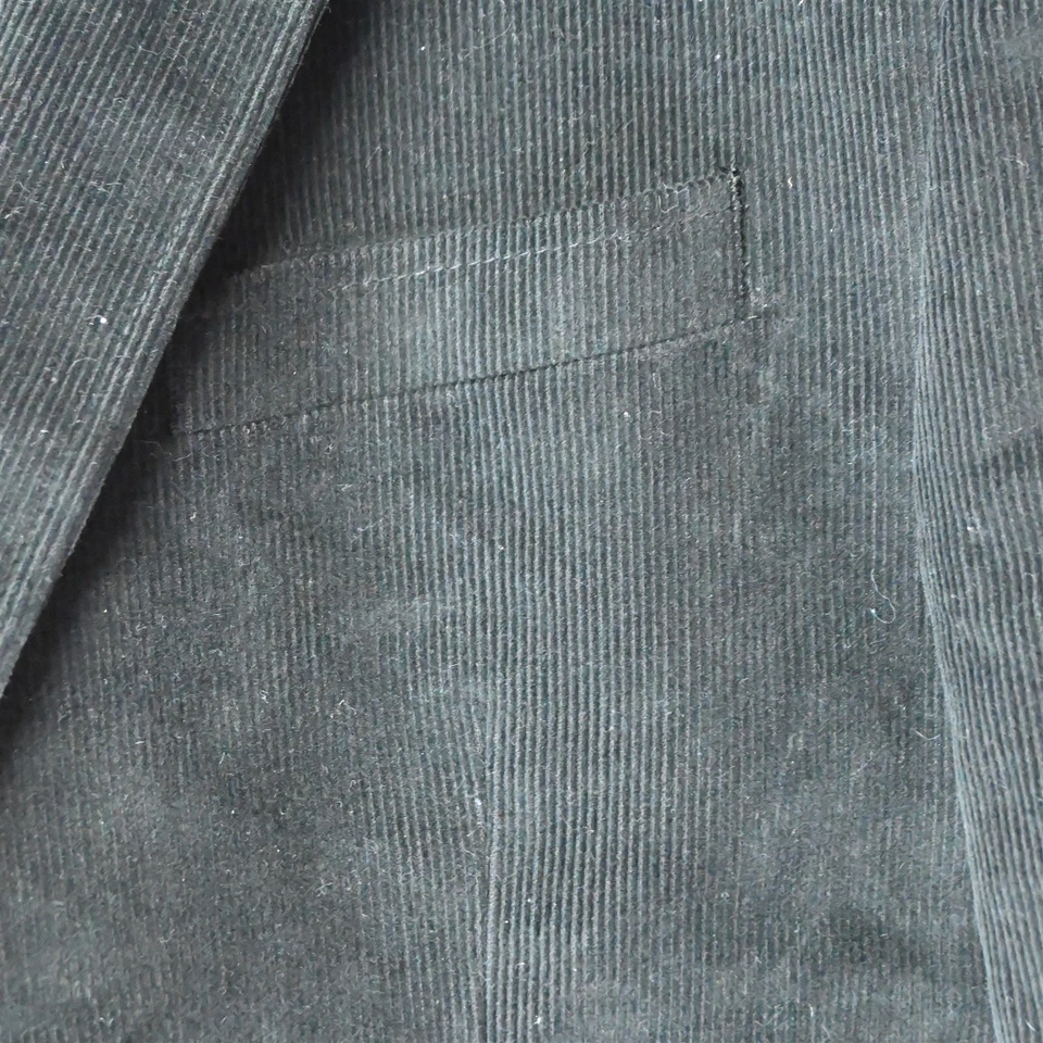 Michael Kors 38R черный вельвет 2 Btn блейзер костюм куртка спортивное пальто - Изображение 4 из 4