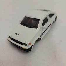 Zip Zaps Micro RC Car Body Only Toyota Corolla Levin White 1:64 Scale Body Only