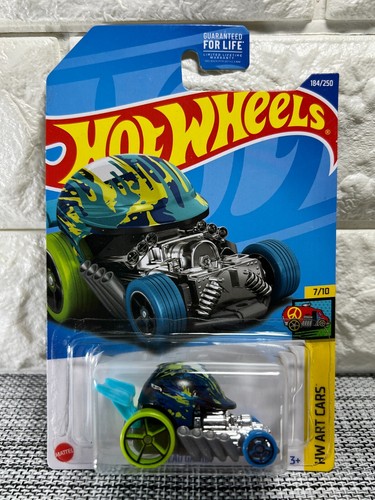 Hot Wheels HW Art Cars 7/10 Head Gasket 184/250 Blue