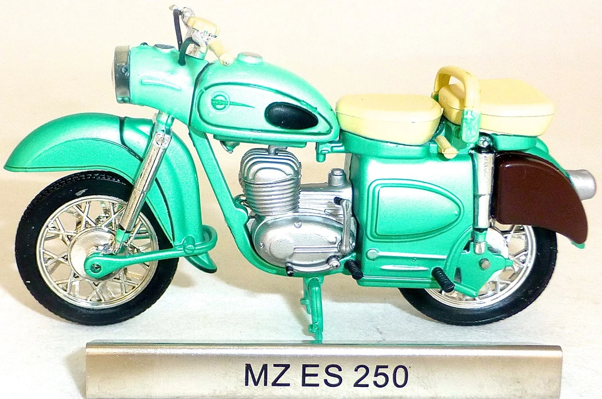 Mz Es 250 Motorcycle GDR Year 1956 To 1962 1 24 Atlas 7168102 New