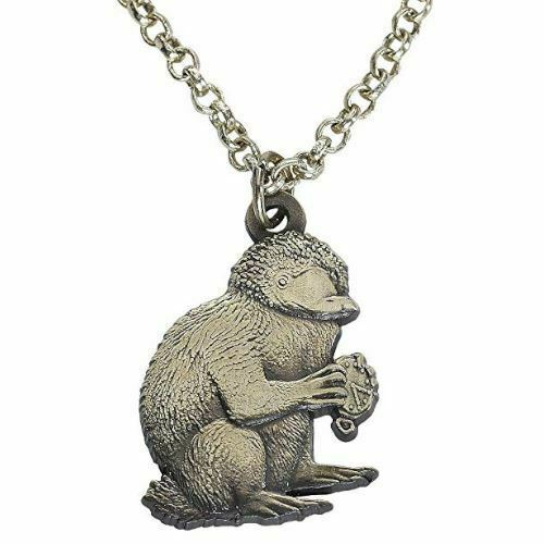 Fantastic Beasts Brass Plated Niffler Pendant Necklace Harry Potter