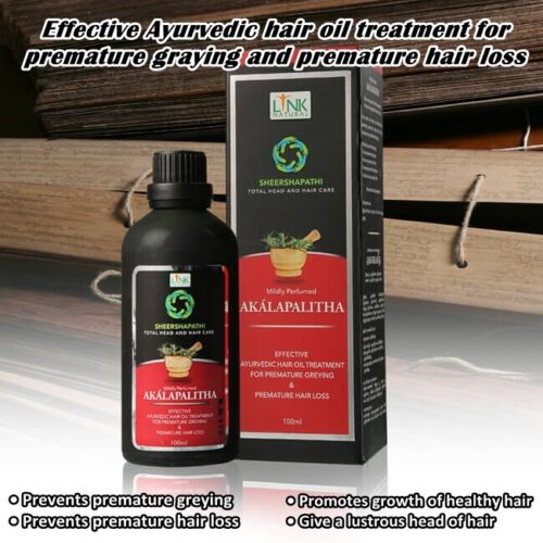 Ayurvedic herbal hair oil treatment for premature graying and hair loss  100ml | eBay