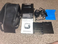 VINTAGE CUTE TUBE 1000 . FREQUENCY RANGE TV. RARE. WORKS BLACK AND WHITE