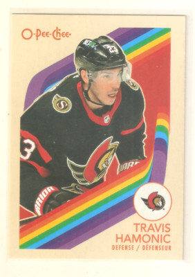 Travis Hamonic 2023-24 O-Pee-Chee Retro Parallel #456 Senators