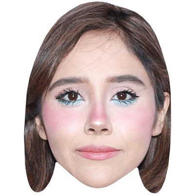 Nicole Sanchez (Make Up) Celebrity Mask, Flat Card Face