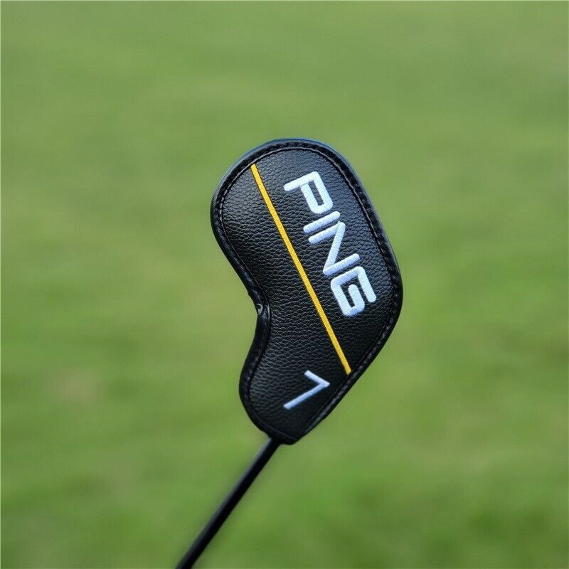 Golf Club Iron 49PWUS Head Cover PING Classic YellowLine