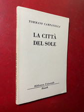 Tommaso CAMPANELLA - LA CITTA' DEL SOLE Vecchia BUR n.2000 (1° Ed 1963) Libro