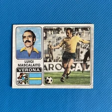 MASCALAITO No.366 Verona 1972 73 Panini Footballers Figure New Rare