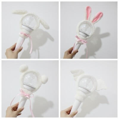 Kpop IVE Light Stick Plush Head Cover Cute Lightstick Headband | eBay