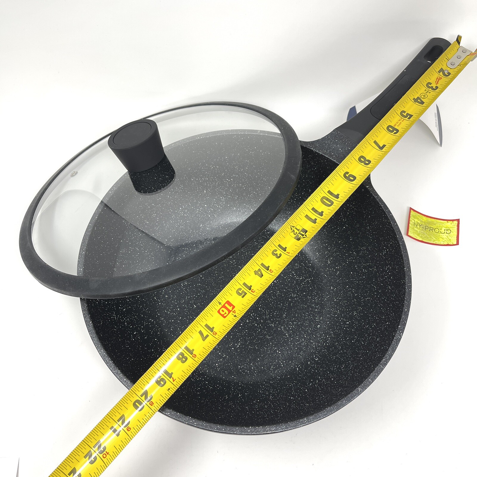 DEANE & WHITE WOK 12 inch Nonstick With Lid Cast Aluminum D&W Kitchen Cookware eBay