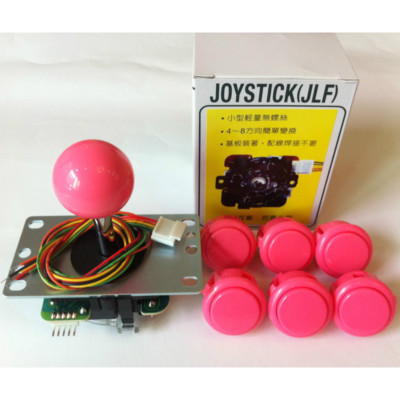 Sanwa JLF-TP-8YT Joystick + Sanwa 8 Pezzi OBSF-30 Push Button Bundle - Foto 9