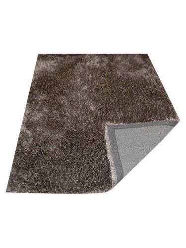 Hand Tufted Shag Polyester Area Rug Solid Light Brown Beige BBH Homes BBK00111 - 第 5/6 張圖片