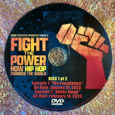 Fight the Power: How Hip Hop Changed the World 2 DVD Set (2022