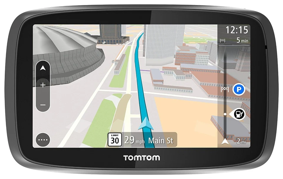 TomTom GO 500 GPS Navigator Set Traffic + LIFETIME MAPS US/CANADA/MEXICO Maps 3D - Image 2 of 4