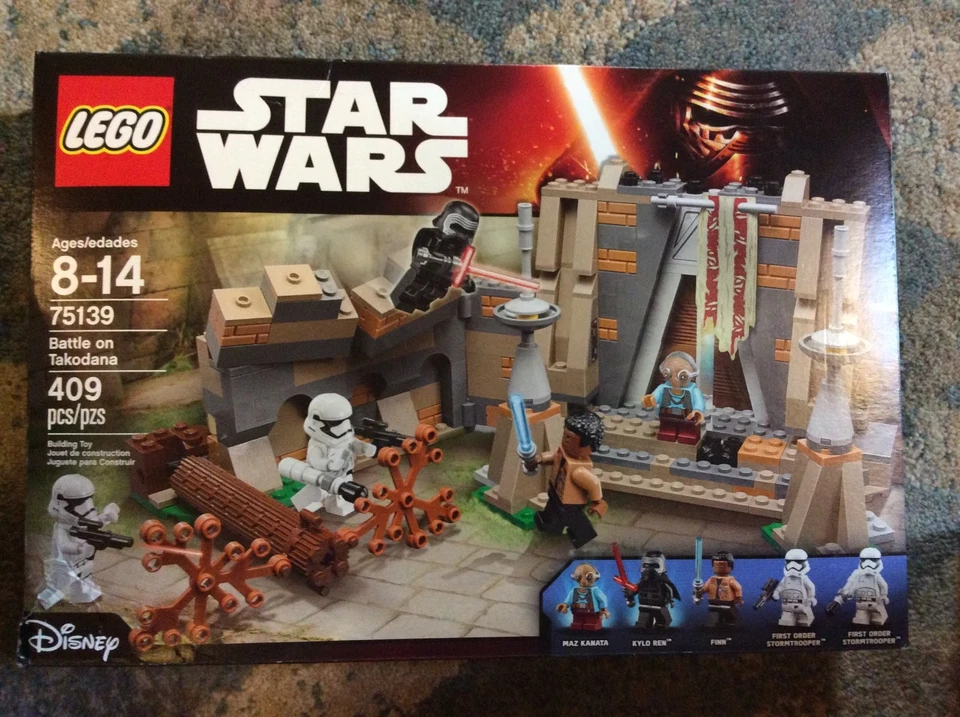 Neu Lego Star Wars Battle on Takodana Set 75139 versiegelte beschädigte Box - Bild 1 von 2