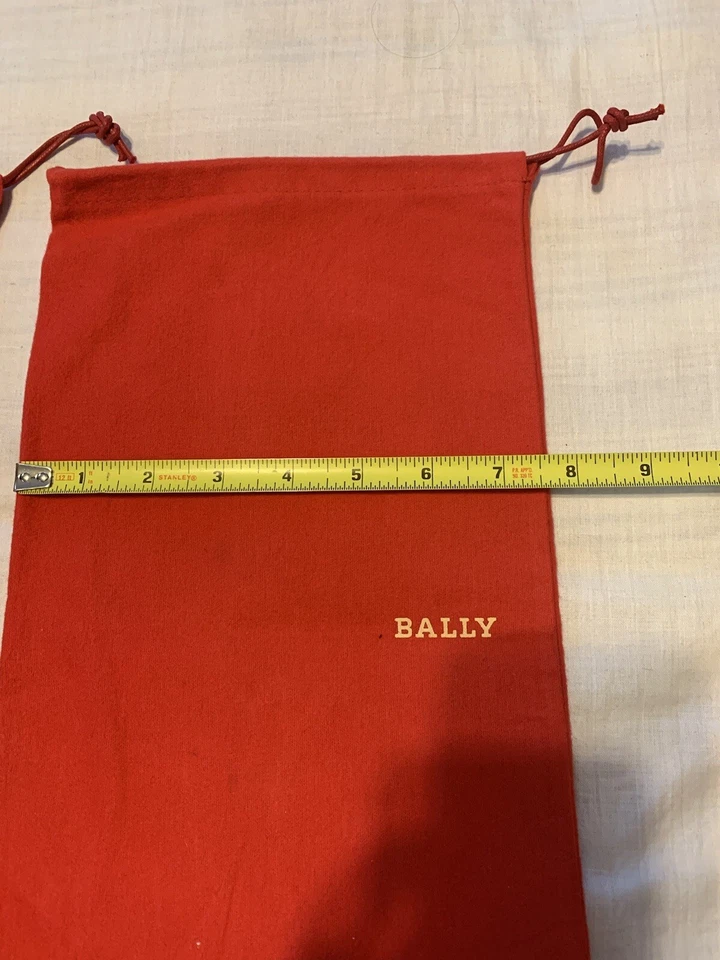 Bolsa BALLY com cordão sapatos CAPA BOLSA DE PÓ 7,5”w X 14,5”h - Imagem 2 de 4