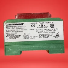 Det-Tronics ES2220GFM Ground Fault Monitor Module Detector Electronics Tested