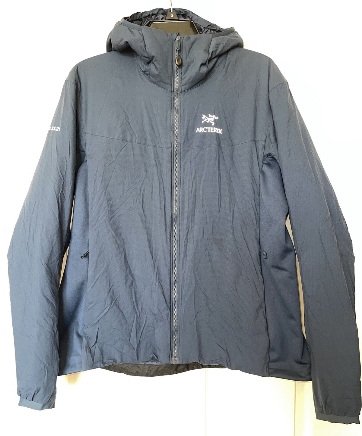 Giacca con cappuccio Arc'teryx Atom LT Blu Navy Donna XL. LEGGI!!