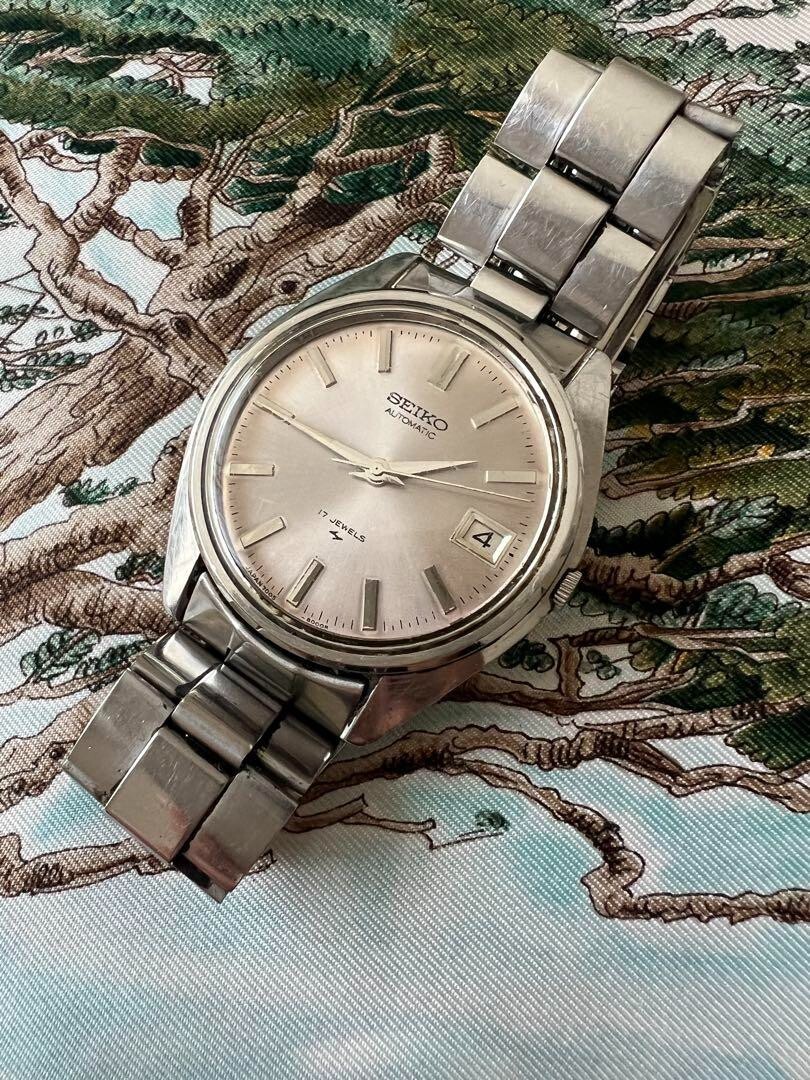 Vintage Seiko 7005-8000 17 Jewels Automatic Date Men's Watch