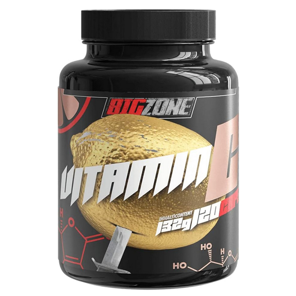 (104,24 EUR/kg) Big Zone Buffered Vitamin C 120 Kapseln