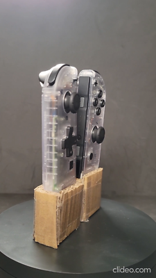 Custom New Nintendo Switch Clear See Through Joy Con Controllers