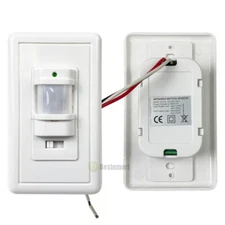 NEWEST Automatic PIR Occupancy Motion Sensor Light Switch Auto On/Off Infrared