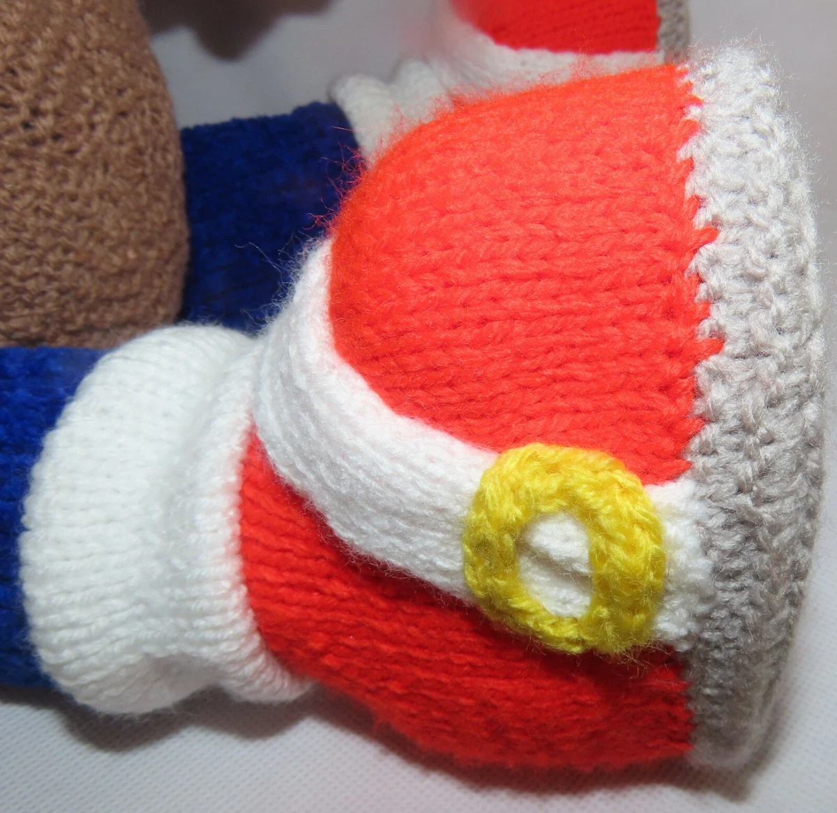 Patrón de tejido Sonic the hedgehog