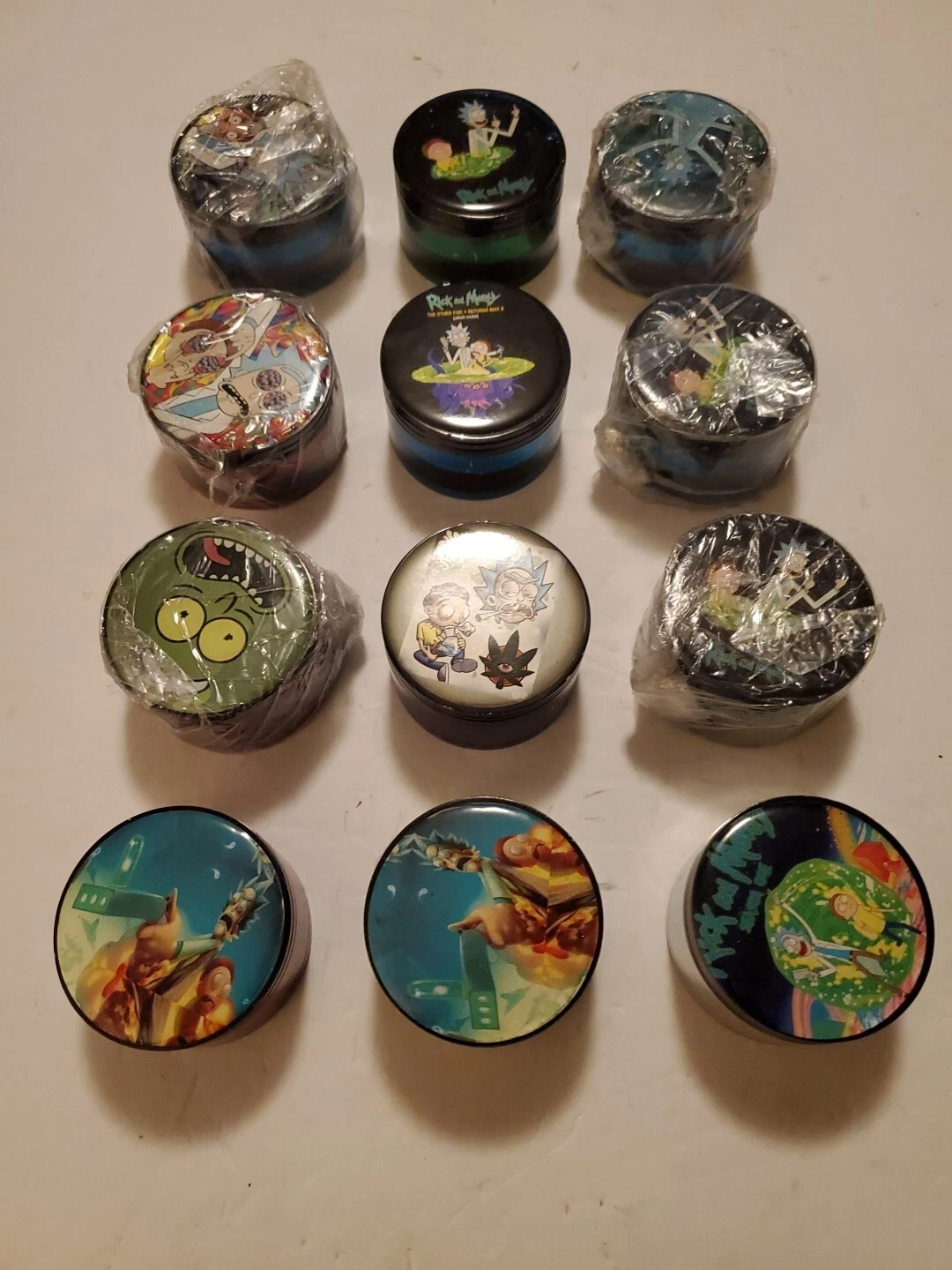12X) 4 Pcs 2.4" Tobacco - Herb Spice - Aluminum Grinder Crusher Sharp Teeth
Opens in a new window or