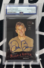 2016 Allen Ginter BLACK Dwier Brown #245  signed Autographed Auto PSA