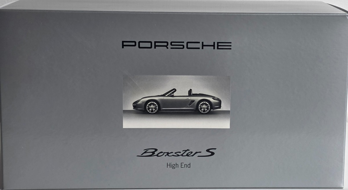 Porsche Boxster S 987 2005 Silver 1:18 Kyosho WAP 021 281 15