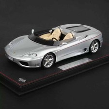 Ferrari 360 Barchetta One-Off 1/18 Nebble Green Silver w/Case by BBR P18206AV