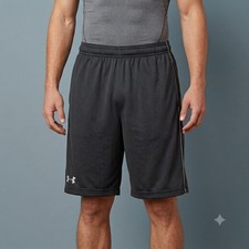 Under Armour Athletic Shorts Mens M Gray HeatGear Training Gym