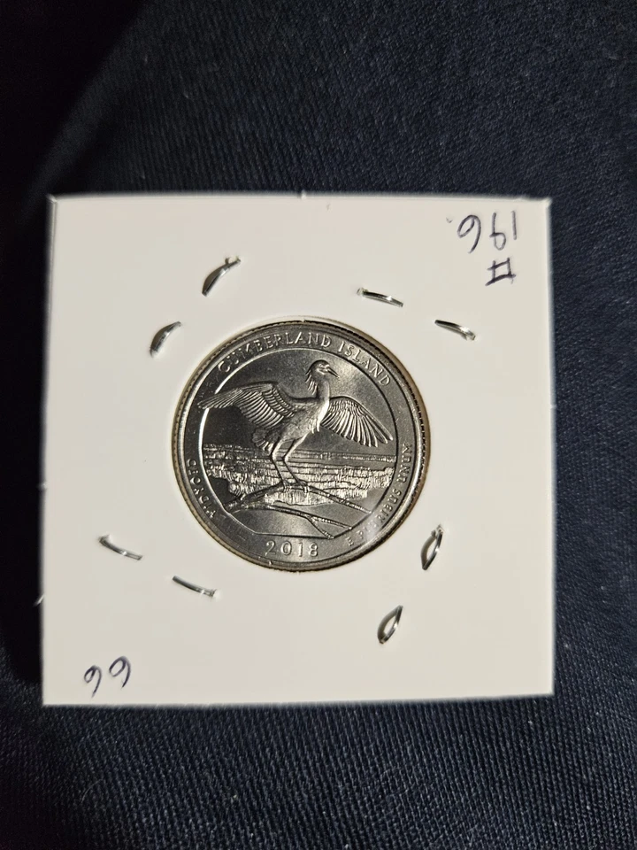 2018 P Cumberland Island Quarter, Silver, (MS) #196 - Image 2 of 4