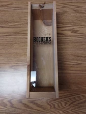 BOOKER'S TRUE BARREL BOURBON WOOD BOX CLEAR PLEXI FRONT NO CONTENTS